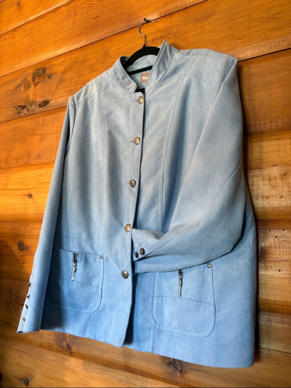 Tanjay 18 Suede Buttoned Jacket